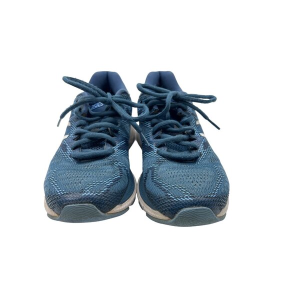 Asics Gel-Nimbus 20 Womens Running Shoes Size 7 Blue Lightweight Breathable Mesh - Picture 2 of 7